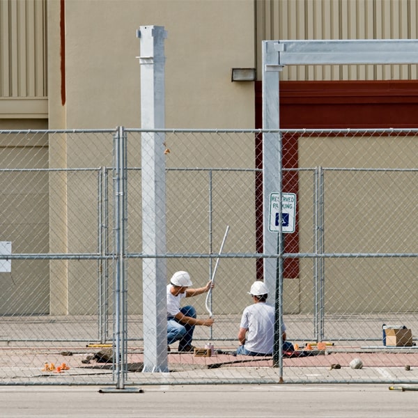how much time can i rent the temporary fence for my building site or event in Fontana Wisconsin